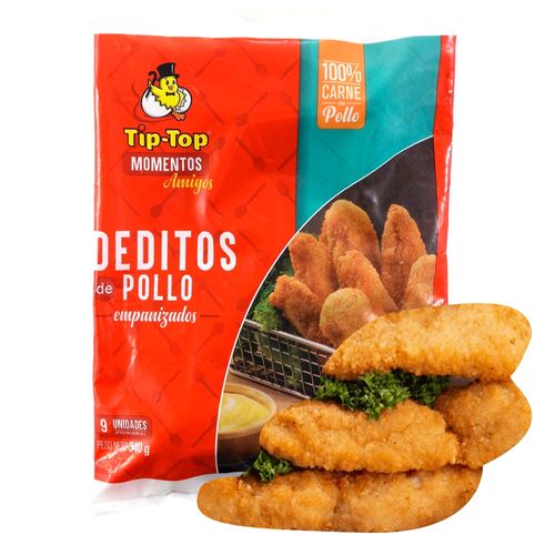 Deditos de Pollo  Tip Top Empanizado - 340 g