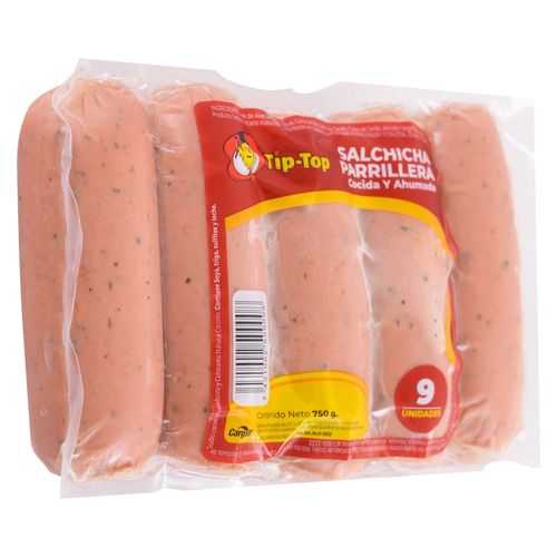 Salchicha Parrillera Tip Top - 750 g