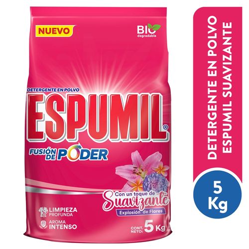 Detergente Espumil Floral Multi Poder5Kg