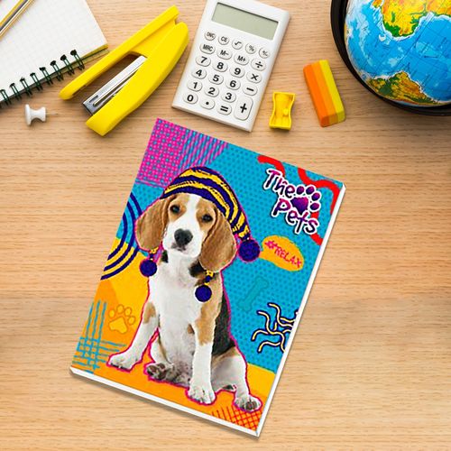 Cuaderno Conquistador engrapado cuadriculado - 200 hojas