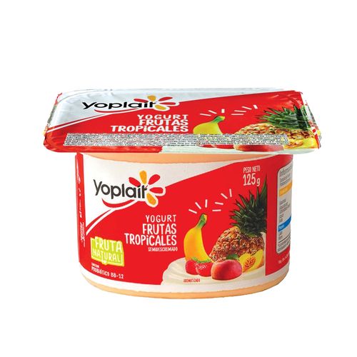 Yogurt Yoplait batido frutas tropicales - 125 g