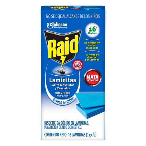 Laminita Repuesto Raid 16 Unidades