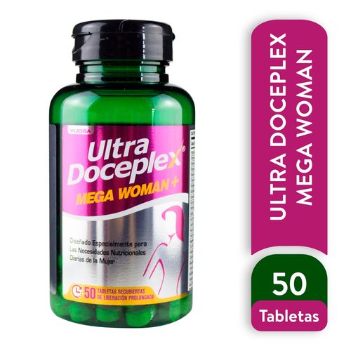 Ultra Doceplex Vijosa Mega Woman 50 Tabletas