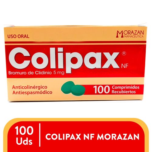 Colipax Nf 5Mg Morazan 100 Comprimidos