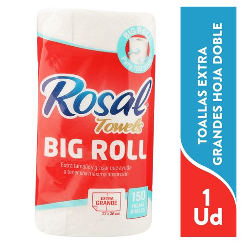 Toalla Rosal 150h 2ply 1ea