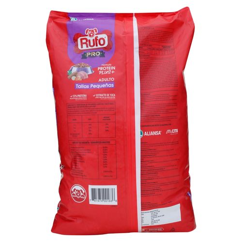 Alimento Rufo Pro Tallas Pequeñas - 4000 g