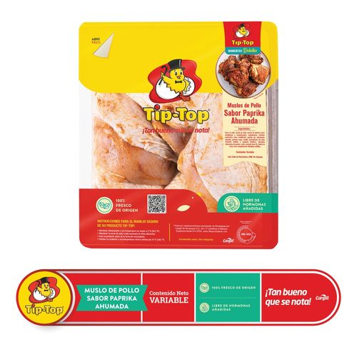 Muslo Paprika Fresco Bandeja Tip Top - 2 lb