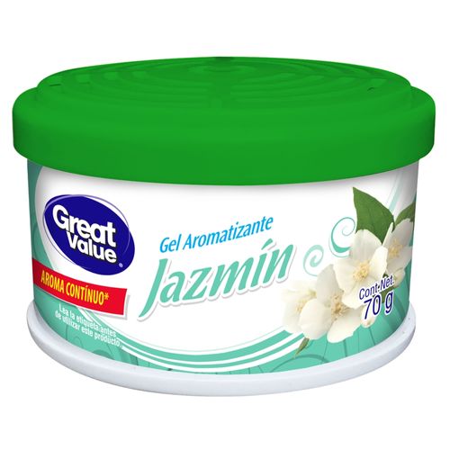 Aromatizante en gel Great Value aroma jazmín - 70 g