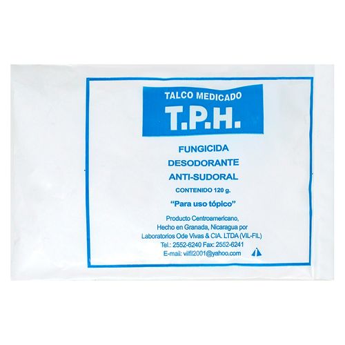 Talco T.P.H  Para Pies Bolsa - 120 g