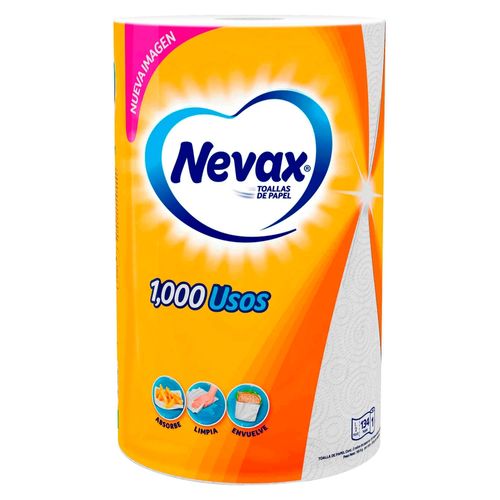 Toallas De Papel Nevax 1000 Usos -  1 Rollo
