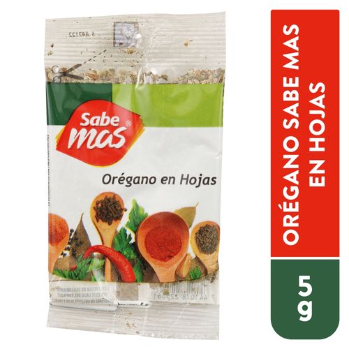Orégano Sabemas En Hojas - 5 g