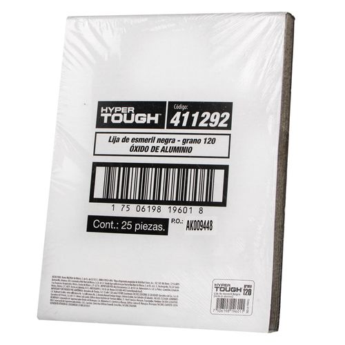 Ht Lija De Esmeril Negra Grano 120
