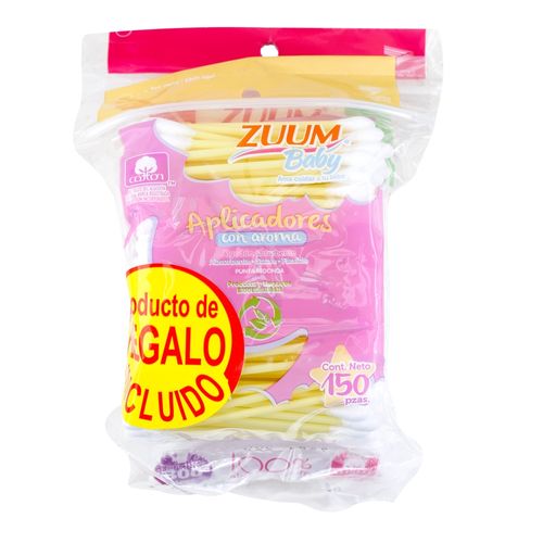 Hisopo Zuum 300 Unds+Zuum Bebe- 150 Unidades