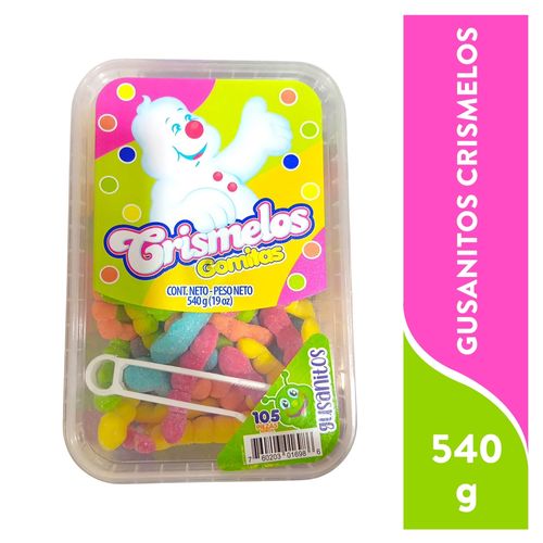 Crismelos Gusanitos Gomitas 540g