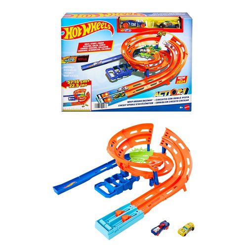 Hot Wheels Pista Circuito Giro Veloz