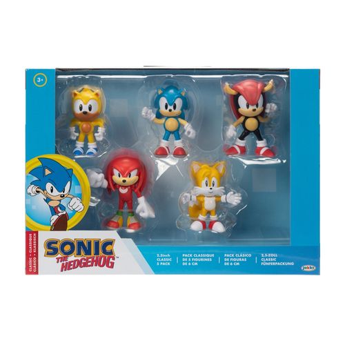Figura Sonic 2 5 - 5 Uds
