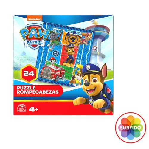 Juego de mesa Spin Master cartas gigantes Paw Patrol