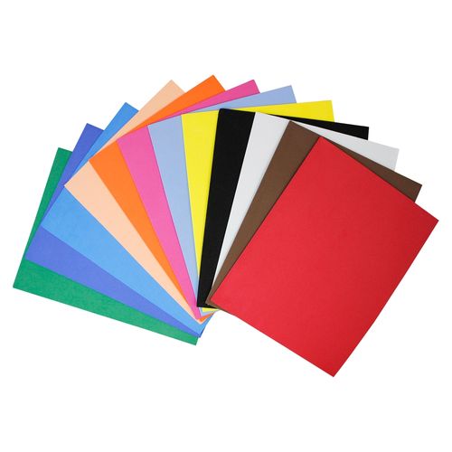 Fomi liso Superior tamaño carta colores surtidos - 12 Uds