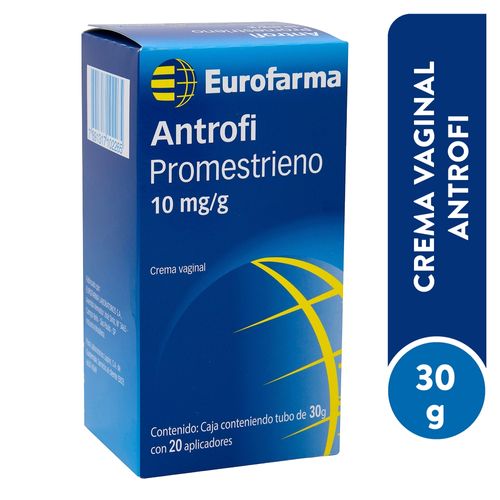 Antrofi Crema Vaginal Tubo 30Gr Ea