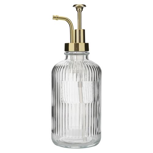 Dispensador De Locion De Vidrio Transpar