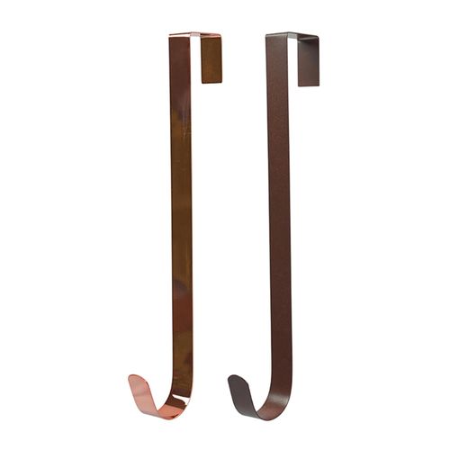 Colgador Corona Holiday Time Metal -35 cm