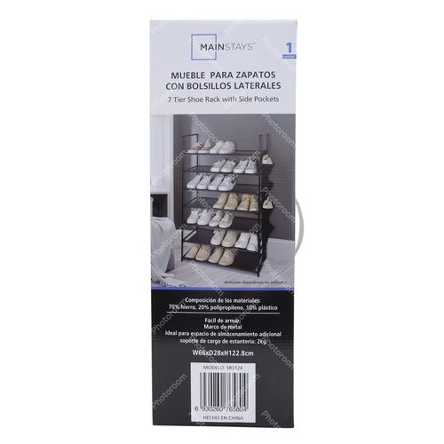 Mueble Para Zapatos Bolsillos Laterales