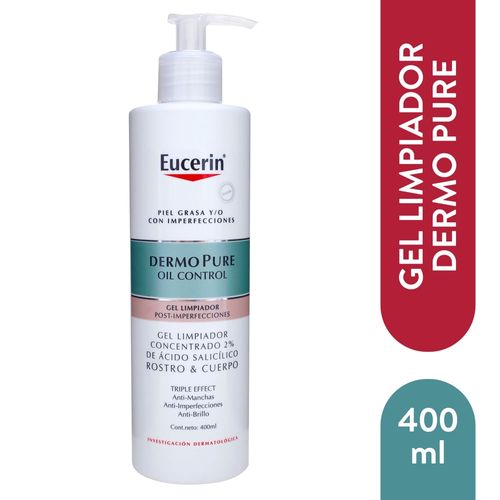 Dermatología Eucerin Eucerin Gel Limp Fac Post Imperf 400 ml