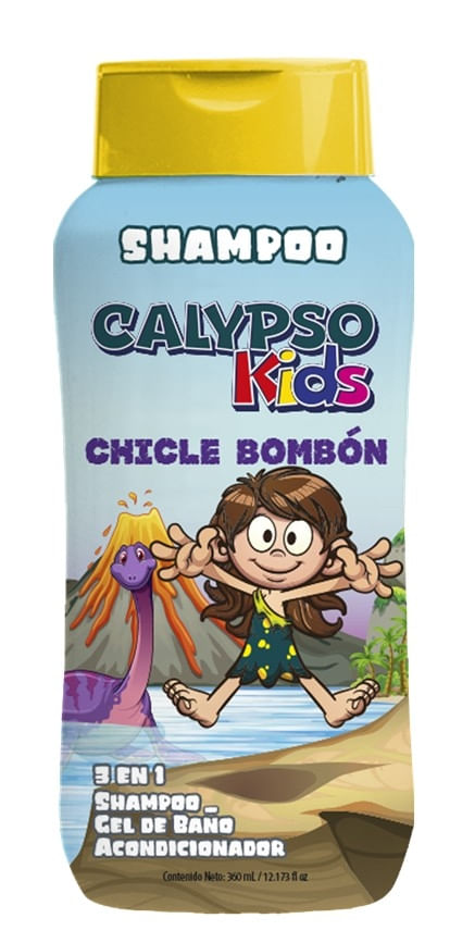 Shampoo Calypso Kids Chicle Bombón - 360 ml