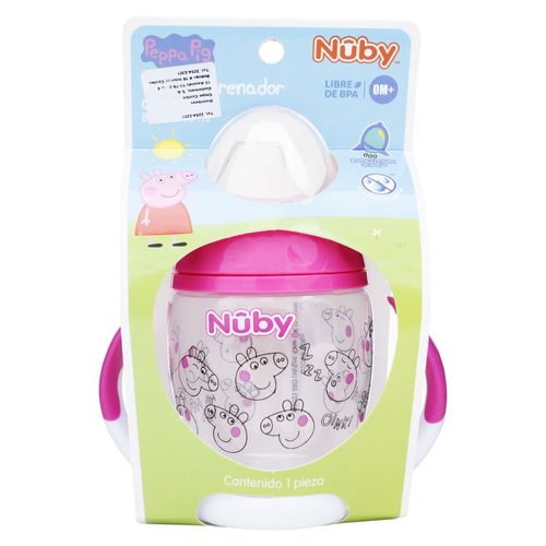Vaso Con Asas Nuby 8oz Peppa Pig