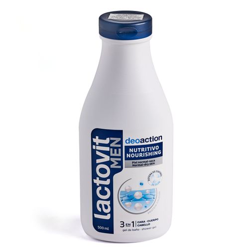 Jabón y Gel Corporal Lactovit Gel De Bano Lactovit 3 En 1 500ml