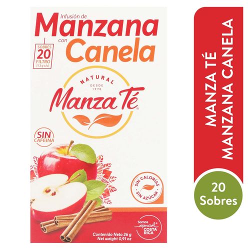 Manza Te Manzana Canela 26gr