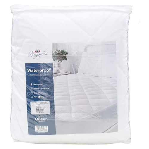 Bouganvilea Protector De Colchon Queen W