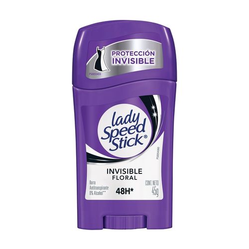 Desodorante Antitranspirante Lady Speed Stick Invisible Floral Barra 45 g