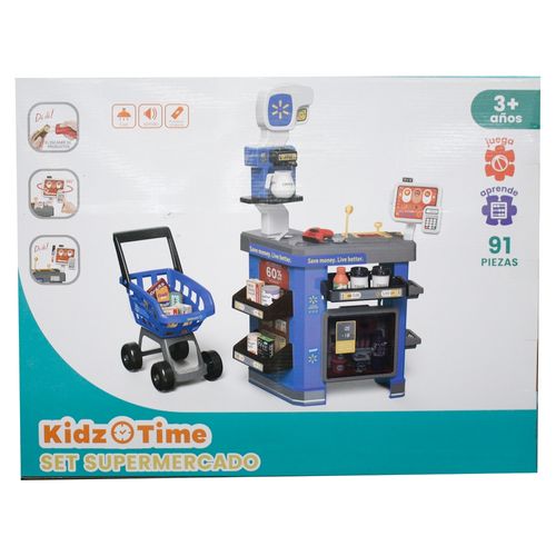 Set Kidz Time supermercado walmart