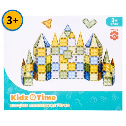 Bloques Kidz Time Magneticos - 75 Pzas