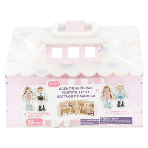 Casa Muñecas Little Cottage Madera Teamson Kids