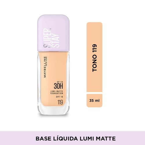 Base líquida Maybelline SuperStay Lumi Matte 119 - 35 ml