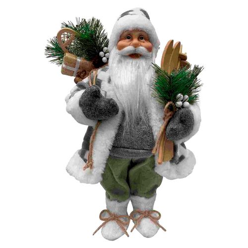 Santa Con Botas 45cm Xmas