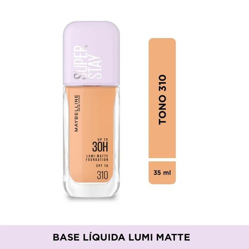 Base líquida Maybelline SuperStay Lumi Matte 310 - 35 ml