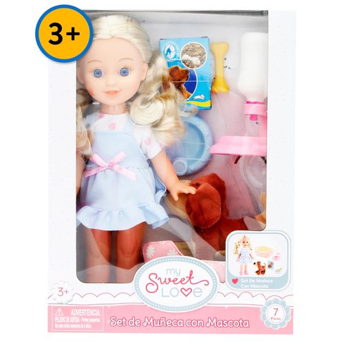 Muñeca  My Sweet Love con mascota surtido