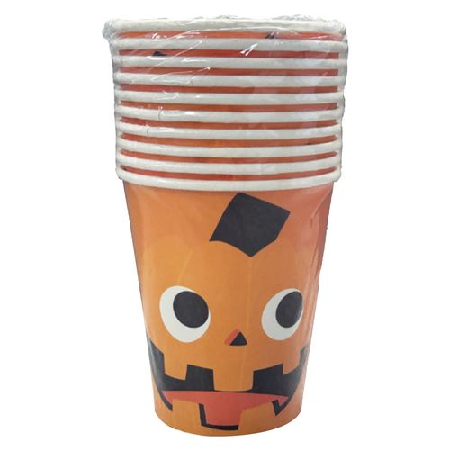 Vasos 9 oz 10 Piezas Halloween