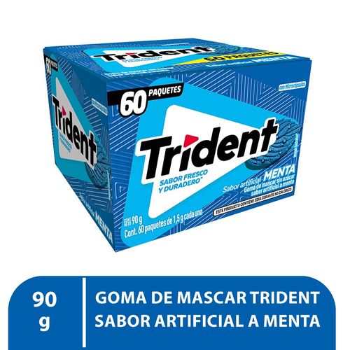 Trident 1s Menta 90gr