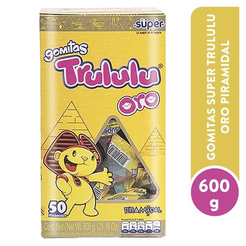 Gomitas Trululu Oso Piramide 600 Gr