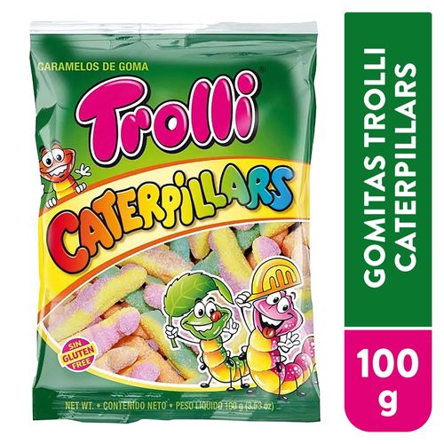 Caramelos De Goma Trolli Caterpil 100g