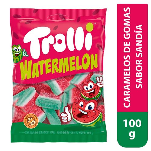 Caramelos De Goma Trolli Watermel 100g