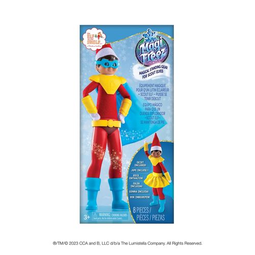 Juguete Elf On The Shelf Magifreez Set Superheroe Poder Polar