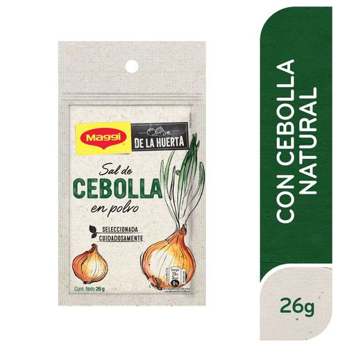 Sal de Cebolla Sazonador MAGGI® De La Huerta Bolsa Resellable - 26 g