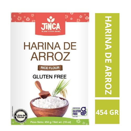 Harina Jinca foods de arroz - 454 g