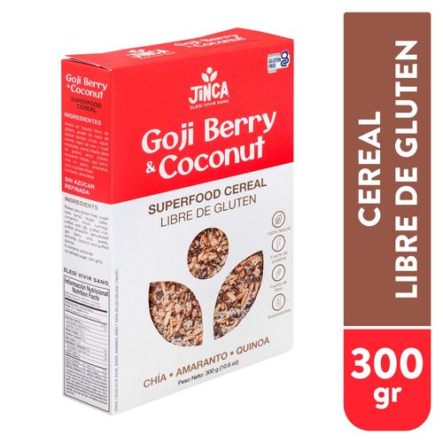 Avena Jinca Foods goji berry coconut - 300 g