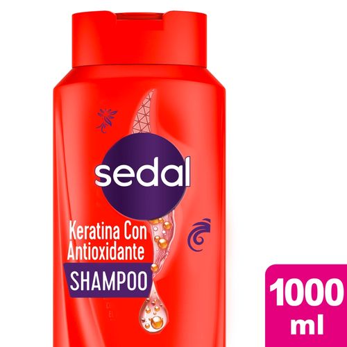 Shampoo Sedal Keratina y Antioxidante en Líquido - 1 L